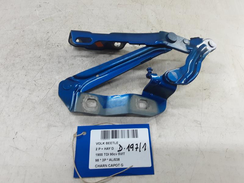 LEFT HINGE BONNET Vw NEW BEETLE - 6/05