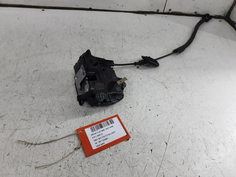 VERROUILLAGE DE PORTE ARRIERE DROITE Renault CLIO IV 7/16 - 20 FaceLift