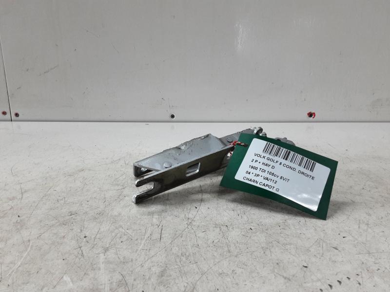 CHARNIERE DE CAPOT GAUCHE Vw GOLF V 11/03 - 08