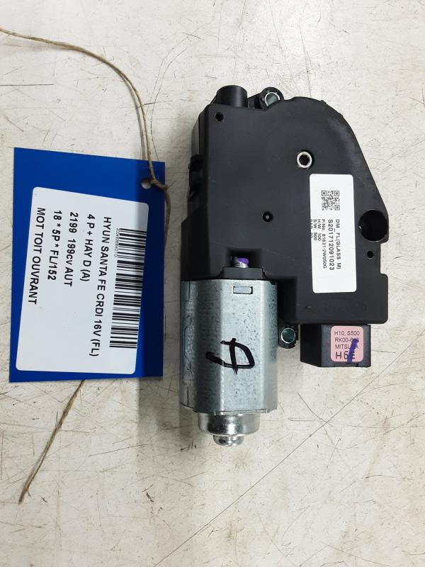MOTEUR DE TOIT OUVRANT Hyundai SANTE FE (4) FaceLift 10/16 - 3/21