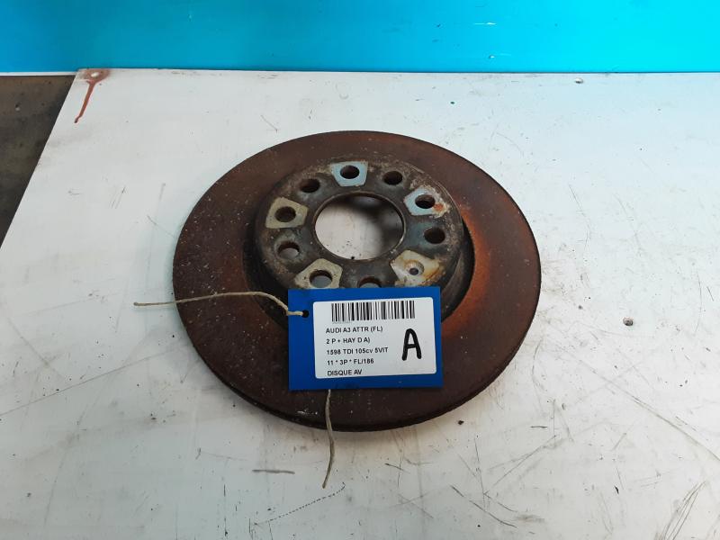 FRONT BRAKE DISC Audi A3 8/08 - 12