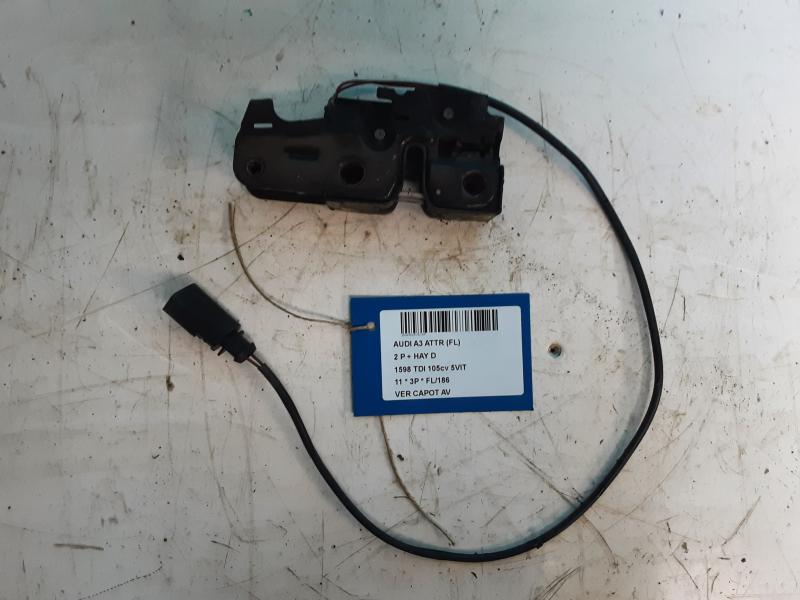 VERGRENDELING MOTORKAP Audi A3 8/08 - 12