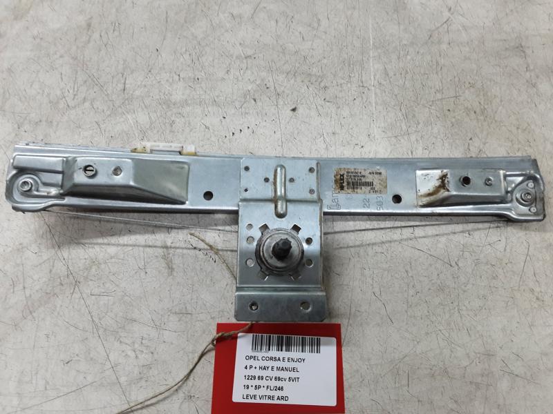 RUITMECHANISME ACHTER RECHTS Opel CORSA E 10/14-  19