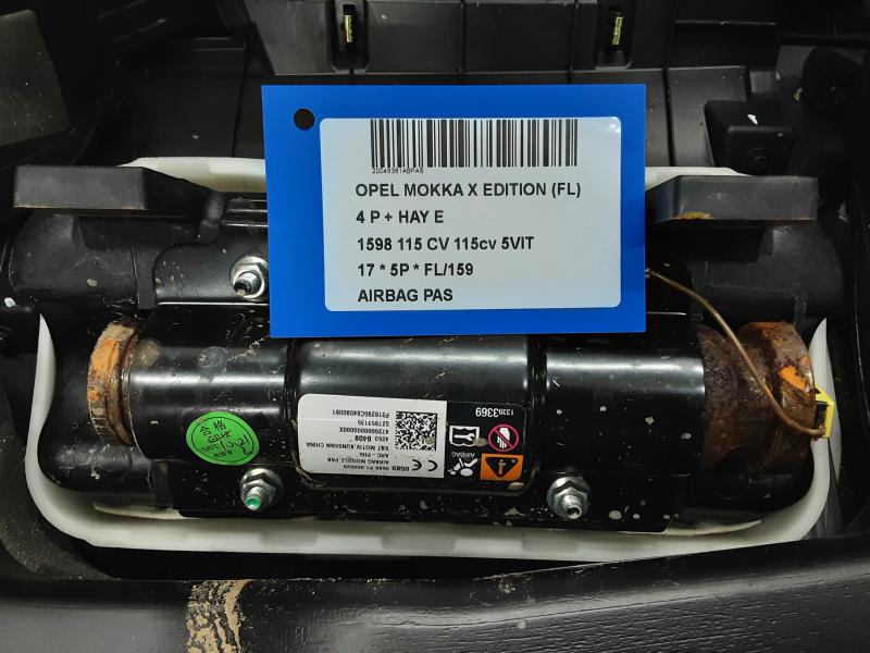 AIRBAG PASSAGIER Opel MOKKA X 10/16 - 21