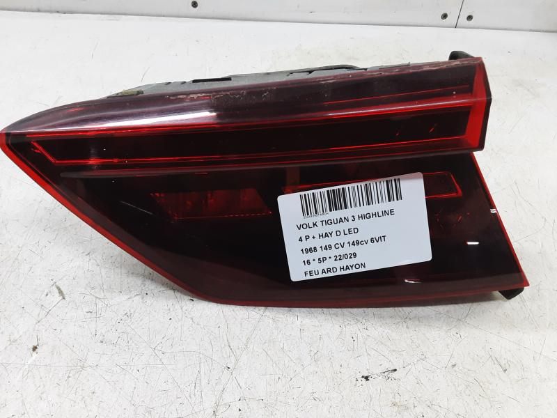 LICHT ACHTERKLEP RECHTS Vw TIGUAN (3) 02/16- 10/20