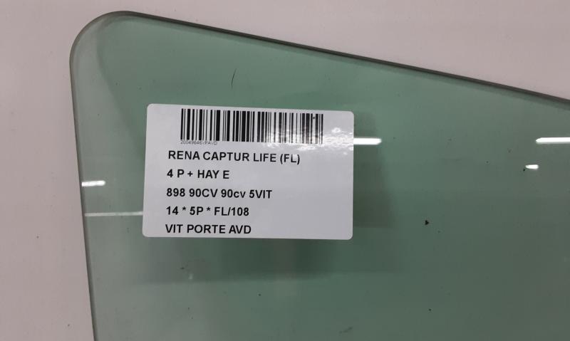 VITRE DE PORTE AVANT DROITE Renault CAPTUR (1) 05/13 - 5/17