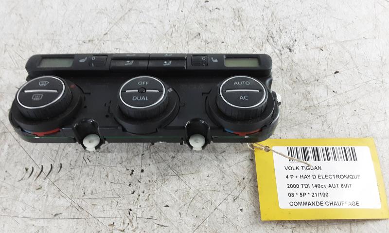 HEATER SWITCH Vw TIGUAN (1) 10/07 - 06/11