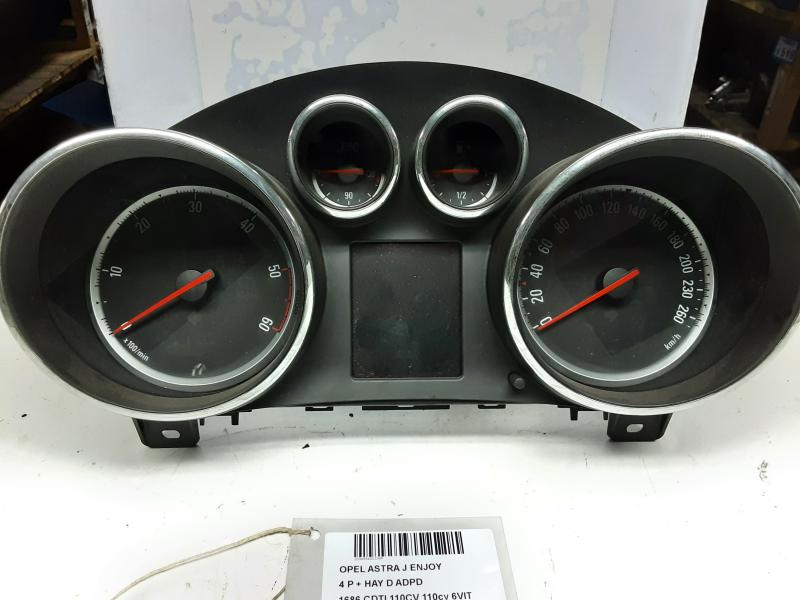KM TACHO-KOMBIINSTRUMENT Opel ASTRA J 10 - 15 5P/D